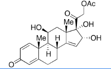 Budesonide 1,4,14-Triene Triol Impurity ; (11β,16α)-21-(Acetyloxy)-11,16,17-trihydroxypregna-1,4,14-triene-3,20-dione  |  131918-72-4