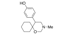 Venlafaxine O-Desmethyl Cyclic Impurity ;5-(4-Hydroxyphenyl)-3-methyl-1-oxa-3-azaspiro[5.5]undecane; 4-(3-Methyl-1-oxa-3-azaspiro[5.5]undecanyl)phenol| 1346601-55-5