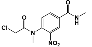 Methyl amine dimer CEA condensed imp ;4-(2-chloro-N-methylacetamido)-N-methyl-3-nitrobenzamide | 1381853-11-7