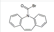 Carbamazepine N-Bromocarbonyl Impurity ;5H-Dibenzo[b,f]azepine-5-carbonyl bromide  |  40421-05-4