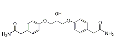 Atenolol EP Impurity E; 2,2'-[2-Hydroxypropan-1,3-diylbis(oxy-4,1-phenylene)]diacetamide  |  141650-31-9
