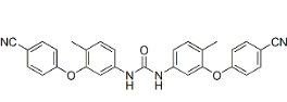Sorafenib RC 7 ;N,N'-bis[3-(4-Cyanophenoxy)-4-methylphenyl]urea ;1421677-31-7