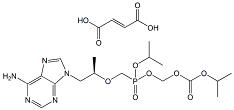 Tenofovir Disoproxil USP RC G ;  O-(Isopropoxycarbonyloxymethyl)-O-isopropyl-{(R)-[1-(6-Amino-9H-purin-9-yl)propan-2-yloxy]}methylphosphonate fumarate   |  1422284-15-8