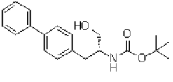 Sacubitril AHU-66 ;N-[(1R)-2-[1,1'-Biphenyl]-4-yl-1-(hydroxymethyl)ethyl]carbamic acid 1,1-dimethylethyl ester |1426129-50-1