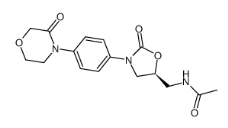 Rivaroxaban EP Impurity B ;Rivaroxaban USP RC B ;   Rivaroxaban Acetamide Impurity ;   N-({(5S)-2-Oxo-3-[4-(3-oxomorpholin-4-yl)phenyl]-1,3-oxazolidin-5-yl} methyl)acetamide ;1429334-00-8