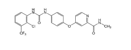Sorafenib 2-Chloro Analog ;4-Deschloro 2-Chloro Sorafenib ;  4-(4-{3-[2-Chloro-3-(trifluoromethyl)phenyl]ureido}phenoxy)-N-methylpicolinamide ; 1431697-81-2