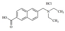 Givinostat Impurity 1 (HCl Salt); 6-((diethylamino)methyl)-2-naphthoic acid, hydrochloride; 1433556-35-4