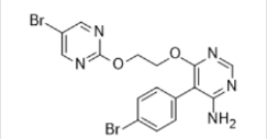 Macitentan N-Despropylaminosulfonyl Impurity;5-(4-Bromophenyl)-6-[2-[(5-bromo-2-pyrimidinyl)oxy]ethoxy]-4-pyrimidinamine | 1433875-21-8