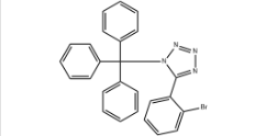 5-(2-Bromophenyl)-1-trityl-1H-tetrazole ;N-trityl-5-(2-bromophenyl)tetrazole;5-(2-Bromophenyl)-1-trityl-1H-tetrazole |143945-72-6