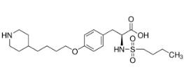 Tirofiban ;(S)-2-(Butylsulfonamido)-3-(4-(4-(piperidin-4-yl)butoxy)phenyl)propanoic acid ; 144494-65-5