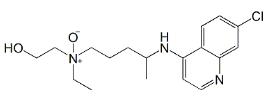 Hydroxychloroquine EP Impurity A ;Hydroxychloroquine N-Oxide ;2-[[4-[(7-Chloro-4-quinolinyl)amino]pentyl]ethyloxidoamino]-ethanol  |   1449223-88-4