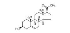 Pregnenolone;1-((3S,8S,9S,10R,13S,14S,17S)-3-Hydroxy-10,13-dimethyl-2,3,4,7,8,9,10,11,12,13,14,15,16,17-tetradecahydro-1H-cyclopenta[a]phenanthren-17-yl)ethanone | 145-13-1