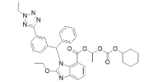 CANDESARTAN CILEXETIL RELATED COMPOUND F ;1-[[(cyclohexyloxy)carbonyl]oxy]ethyl 2-ethoxy-1-[[2'-(2-ethyl-2H-tetrazol-5-yl)biphen-4-yl]methyl]-1H-benzimidazole-7-carboxylate | 145040-37-5