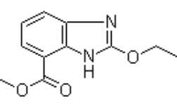 Candesartan Impurity-Methyl 2-Ethoxy-3-H ;Methyl 2-ethoxy-1H-benzo[d]imidazole-7-carboxylate,  | 150058-27-8