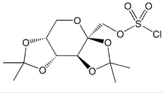 TopiramateChlorosulfonylImpurity;2,3:4,5-Bis-O-(1-methylethylidene)-β-D-fructopyranose chlorosulfonyl ether|150609-95-3
