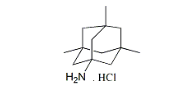Memantine USP RC H;3,5,7-Trimethyl-tricyclo[3.3.1.13,7]decan-1-amine Hydrochloride;3,5,7-Trimethyl-1-adamantanamine Hydrochloride; 3,5,7-Trimethyl-tricyclo[3.3.1.13,7]decan-1-amine Hydrochloride   |  15210-60-3(HCl) ; 42194-25-2 (Base) ;