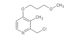 Rabeprazole 2-Chloromethyl Impurity;2-Chloromethyl-4-(3-methoxypropoxy)-3-methylpyridine