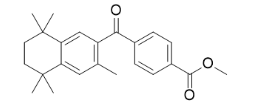 Bexarotene Impurity A ; Methyl 4-[(5,6,7,8-tetrahydro-3,5,5,8,8-pentamethyl-2-naphthalenyl) carbonyl] benzoate  |153559-45-6