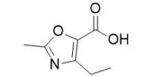 4-ethyl-2-methyloxazole-5-carboxylic acid (>96%) | 1564709-36-9