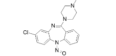 N-Nitroso Clozapine;8-chloro-11-(4-methylpiperazin-1-yl)-5-nitroso-5H-dibenzo[b,e][1,4]diazepine|156632-03-0