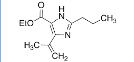 4-isopropenyl-2-propyl-1H-imidazole-5-carboxylic acid ethyl ester;5-(1-Methylethenyl)-2-propyl-1H-imidazole-4-carboxylic Acid Ethyl Ester; |157356-73-5