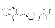 RisperidoneEP Impurity H Or Risperidone difluoroketone ; (3-[2-[4-(2,4-Difluorobenzoyl)piperidin-1-yl]ethyl]-2-methyl-6,7,8,9-tetrahydro-4H-pyrido[1,2-a]pyrimidin-4-one)  |158697-67-7