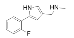 1-(5-2-fluorophenyl)1h-pyrrol-3-yl)-N-methyl methanamine ; 1-(5-(2-fluorophenyl)-1H-pyrrol-3-yl)-N-methylmethanamine |1610043-62-3