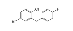 4-Bromo-1-chloro-2-(4-fluorobenzyl)benzene;4-Bromo-1-chloro-2-(4-fluorobenzyl)benzene |1628918-33-1