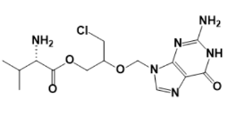 (2RS)-2-[(2-Amino-6-oxo-1,6-dihydro-9H-purin-9-yl)methoxy]-3-chloropropyl L-Valinate |1654737-32-2