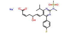 Rosuvastatin dehydro analog ;Rosuvastatin 2,3-Anhydro Acid; | 1659301-59-3
