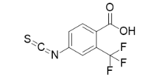 4-isothiocyanato-2-(trifluoromethyl)benzoic acid ; Enzalutamide isocyante acid Intermediate Impurity;   | 1705583-65-8