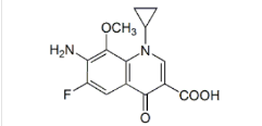 Moxifloxacin 7-Amino Impurity;7-Amino-1-cyclopropyl-6-fluoro-1,4-dihydro-8-methoxy-4-oxo-3-quinolinecarboxylic acid |172426-88-9