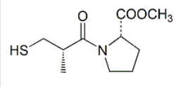 Captopril Methyl Ester ;(2S)-1-[(2S)-2-Methyl-3-sulphanylpropanoyl]pyrrolidine-2-carboxylic acid methyl ester| 176036-41-2 ;