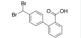 Telmisartan Dibromo Acid Impurity;4'-(Dibromomethyl)-[1,1'-biphenyl]-2-carboxylic Acid )  |1797894-62-2
