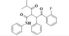 o-Isomer of c-964 ;2-[2-(2-Fluorophenyl)-2-oxo-1-phenylethyl]-4-methyl-3-oxopentanoic Acid Phenylamide |1797905-42-0