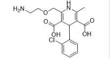 Amlodipine Impurity 18; 2-((2-aminoethoxy)methyl)-4-(2-chlorophenyl)-6-methyl-1,4-dihydropyridine-3,5-dicarboxylic acid| 1821498-25-2