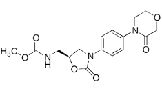 Rivaroxaban Methoxy Analog ;(S)-Methyl (2-oxo-3-(4-(3-oxomorpholino)phenyl)oxazolidin-5-yl)methylcarbamate ;|1838139-08-4