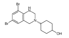 Ambroxol Impurity B Trans-4-(6,;8-Dibromo-1,4-dihydroquinazolin-3(2H)-yl)cyclohexanol  |18683-95-9