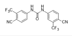 1,3-bis(4-cyano-3-(trifluoromethyl)phenyl)urea;N,N'-Bis[3-(trifluoromethyl-4-cyanophenyl]urea|1895865-11-8