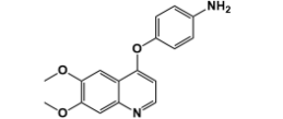 Cabozantinib DQP Impurity; 4-[(6,7-Dimethoxyquinolin-4-yl)oxy]aniline|190728-25-7