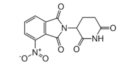 2-(2,6-Dioxopiperidin-3-yl)-4-nitroisoindoline-1,3-dione ; 2-(2,6-dioxopiperidin-3-yl)-4-nitroisoindoline-1,3-dione  | 19171-18-7