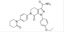 Apixaban Impurity D; 1-(4-Ethoxyphenyl)-7 -oxo-6-(4-(2-oxopiperdin-l-y l) phenyl) 4, 5, 6, 7- tetrahydro-1H-pyrazolo [3, 4-c] pyridine-3-carboxamide. (Ethoxy Apixaban)  |1928718-22-2