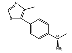 (αS)-α-Methyl-4-(4-methyl-5-thiazolyl)benzenemethanamine CAS:1948273-00-4