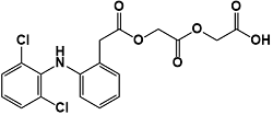 2-(2-(2-(2-((2,6-dichlorophenyl)amino)phenyl)acetoxy)acetoxy)acetic acid