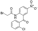 2-(2-Bromoacetamide)-5-Nitro-2-chloroBenzophenone; 52130-87-7