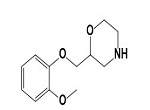2-((2-Methoxyphenoxy)methyl)morpholine/46714-32-3
