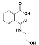 2-(2-hydroxyethylcarbamoyl)benzoic acid/58509-24-3