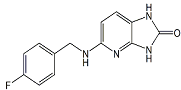 Flupirtine 2-Oxo Impurity ; Flupirtine Maleate Impurity A ;5-[[(4-Fluorophenyl)methyl]amino]-1,3-dihydro-2H-imidazo[4,5-b]pyridin-2-one  |  951624-49-0