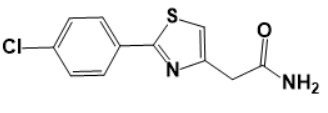2-(4-Chlorophenyl)-4-thiazoleacetamide/17969-36-7
