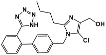 Losartan Impurity C ;  Isolosartan ;  Losartan 5-Chloro Isomer ;  2-Butyl-5-chloro-1-[p-(o-1H-tetrazol-5-ylphenyl)benzyl]imidazole-4-methanol